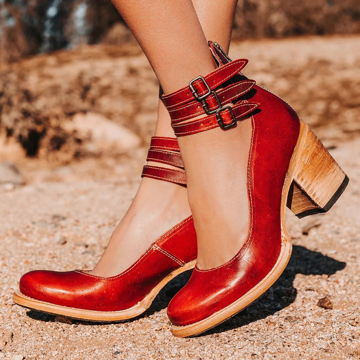 "Chaussures femme à talons Norla, élégantes, profil élancé, matériaux haut de gamme, confort optimal pour longue durée."