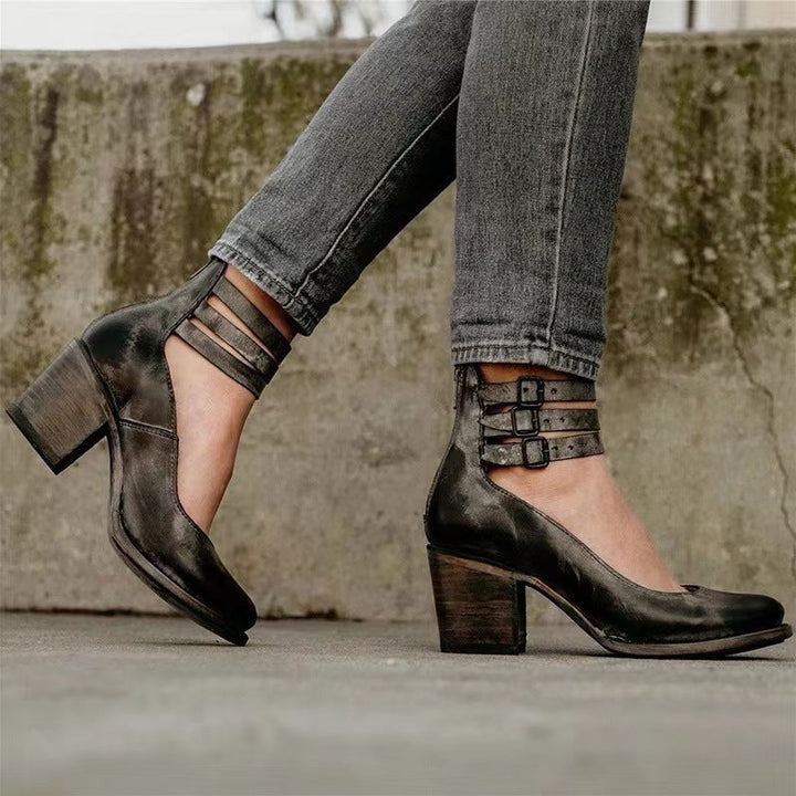 "Chaussures femme à talons Norla, élégantes, profil élancé, matériaux haut de gamme, confort optimal pour longue durée."