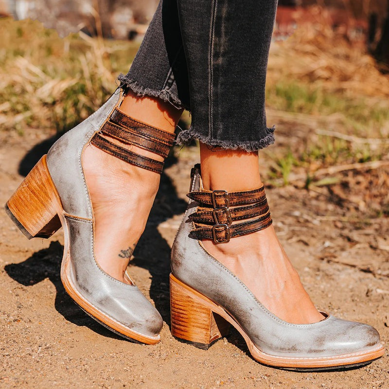 "Chaussures femme à talons Norla, élégantes, profil élancé, matériaux haut de gamme, confort optimal pour longue durée."