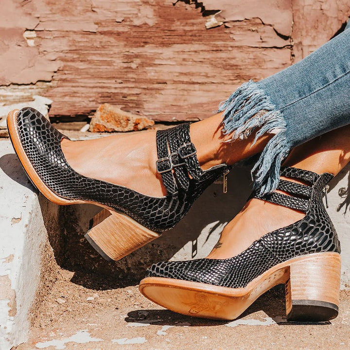 "Chaussures femme à talons Norla, élégantes, profil élancé, matériaux haut de gamme, confort optimal pour longue durée."