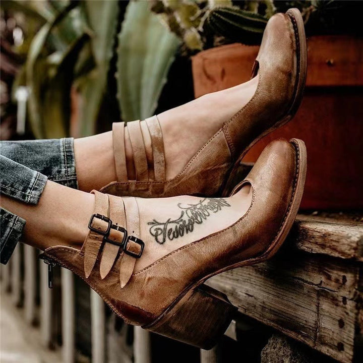 "Chaussures femme à talons Norla, élégantes, profil élancé, matériaux haut de gamme, confort optimal pour longue durée."
