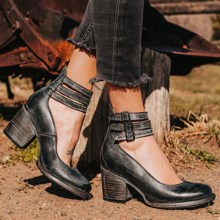 "Chaussures femme à talons Norla, élégantes, profil élancé, matériaux haut de gamme, confort optimal pour longue durée."