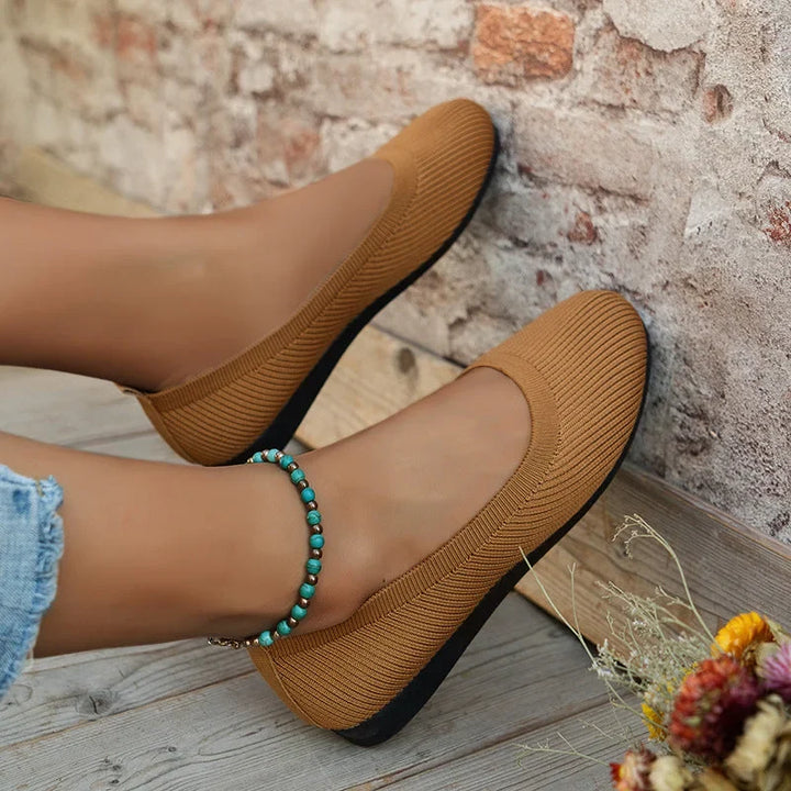 Chaussures automne femme antidérapantes, respirantes. Pour le bien-être et la santé des pieds sensibles.