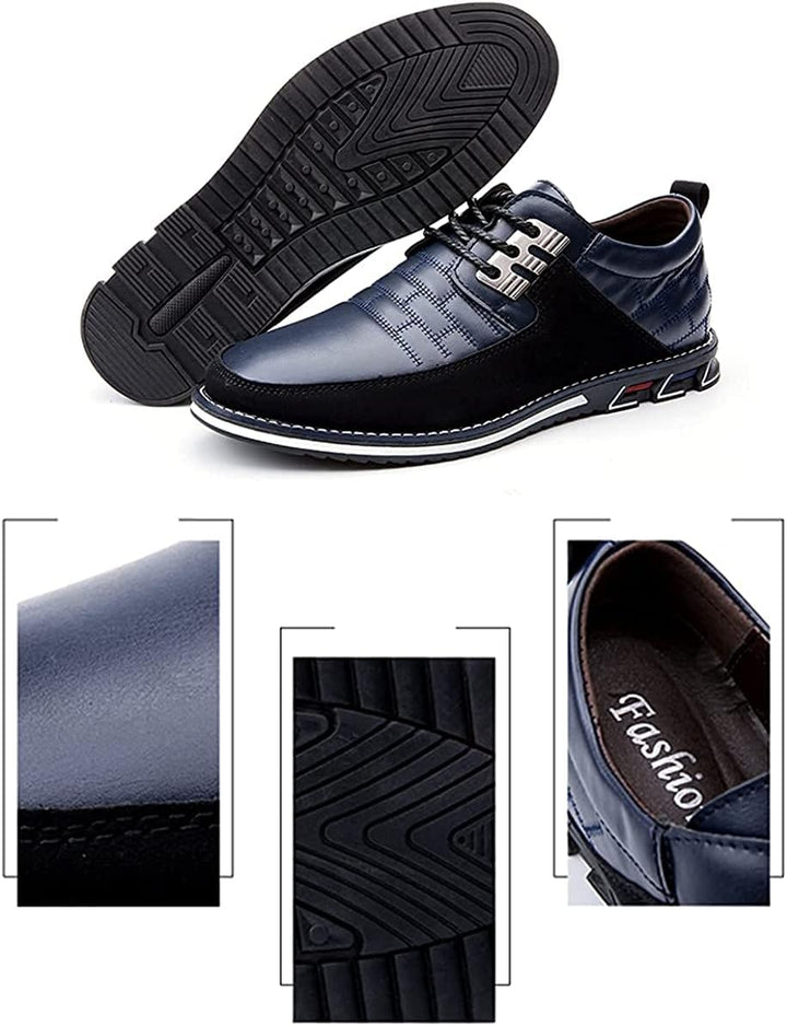 Profitez du confort ultime avec ces chaussures homme en cuir, semelle souple pour chaque pas.