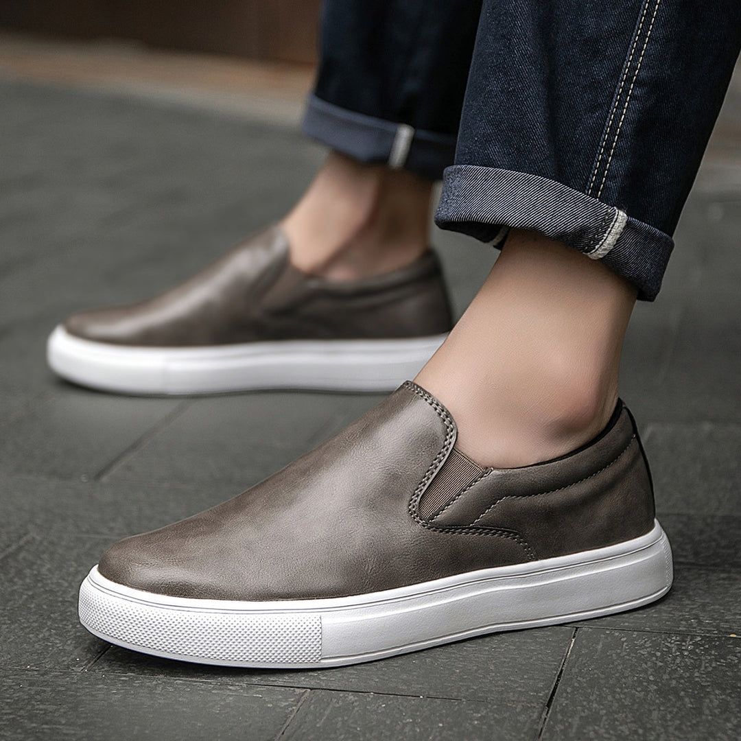 Matériau de qualité supérieure des mocassins Hamilton, garantissant élégance et durabilité pour homme.