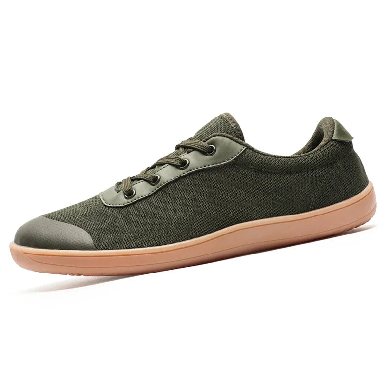 Chaussures hommes larges et confortables, conçues pour liberté pieds nus et marche respirante en été.