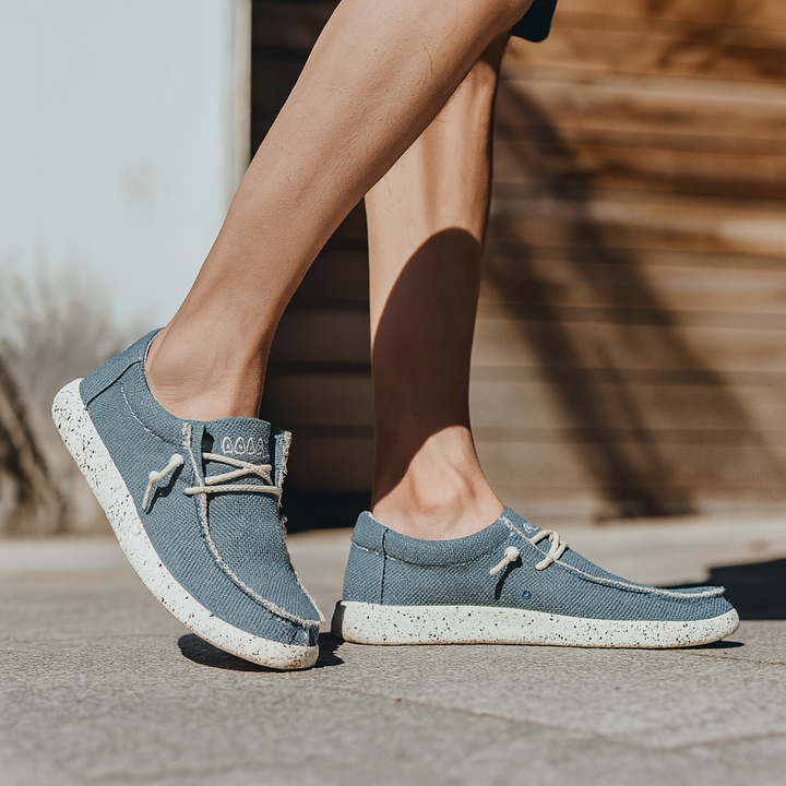 Chaussures légères en maille pour homme, confortables et respirantes, faciles à enfiler, idéales pour un style décontracté.