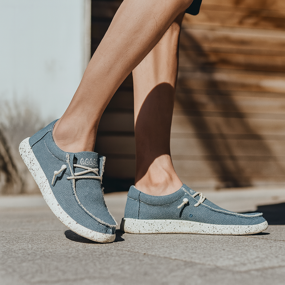 Chaussures légères en maille pour homme, confortables et respirantes, faciles à enfiler, idéales pour un style décontracté.
