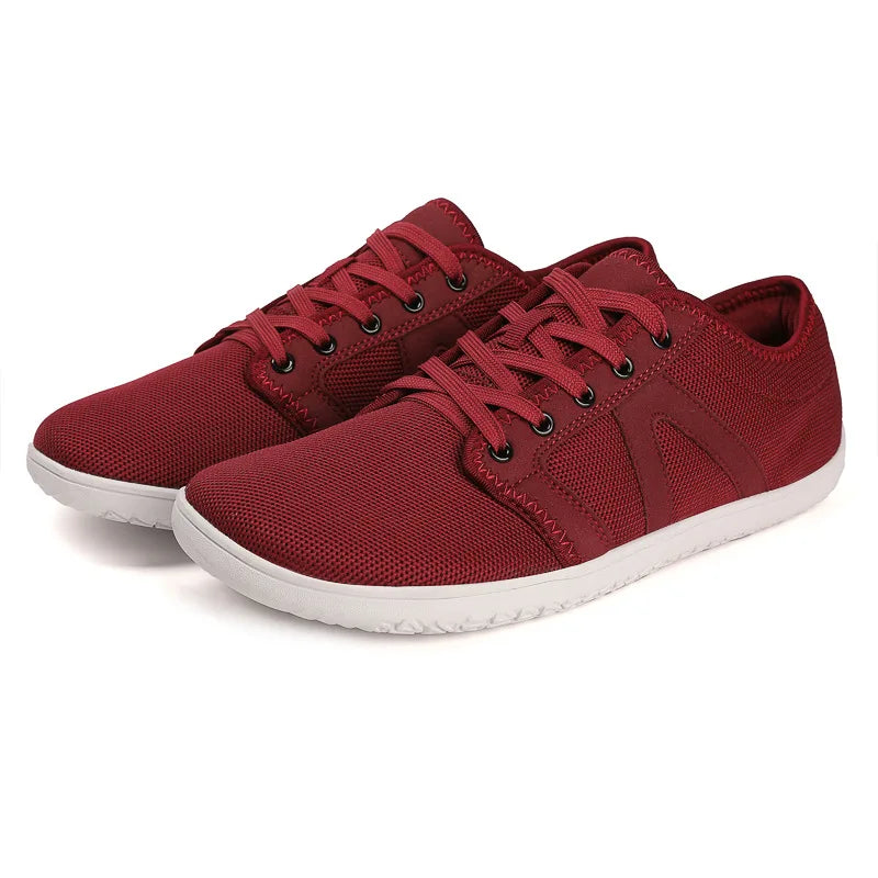 Chaussures minimalistes d'extérieur robustes, respirantes et confortables pour pieds larges, homme et femme.