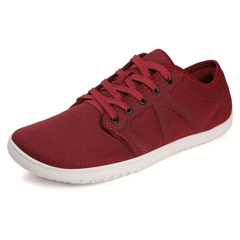 Chaussures minimalistes polyvalentes pour pieds larges, idéales marche, course, extérieur, légères et flexibles.