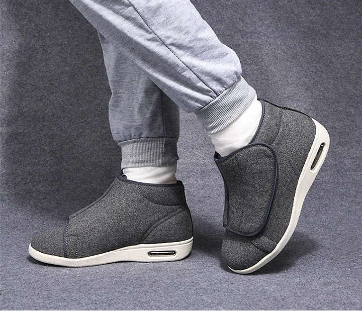 Chaussures d'hiver unisexes, très chaudes et antidérapantes, parfaites pour les pieds larges et le confort.