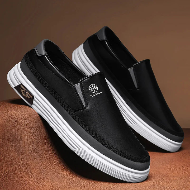 Mocassins à enfiler pour hommes, design décontracté élégant, confort rapide pour toutes occasions.
