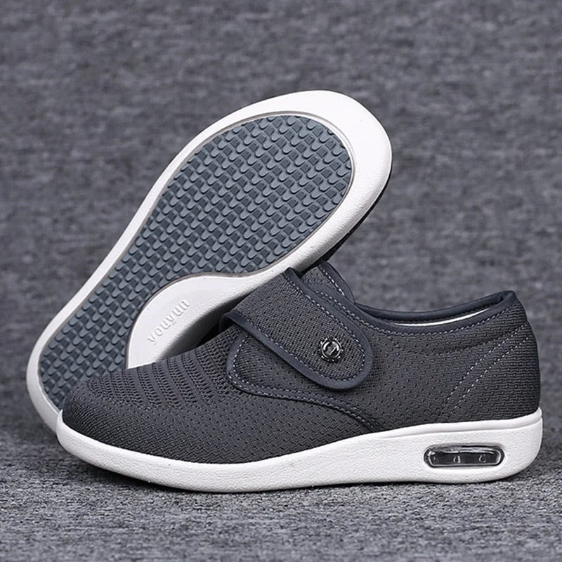 Soulagement quotidien avec ces chaussures orthopédiques femme, idéales pour oignons, pieds sensibles et douleur.