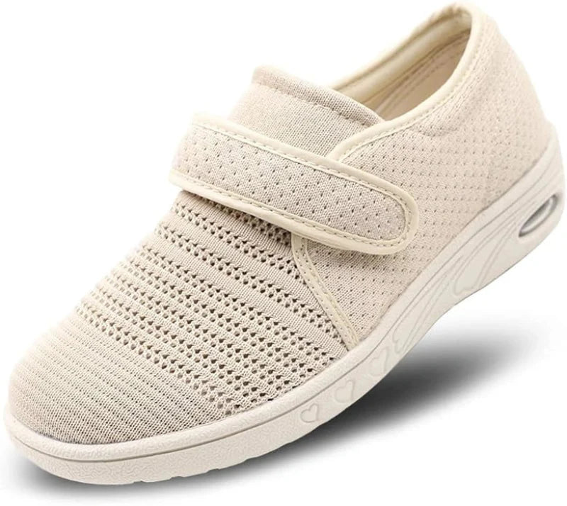 Chaussures de marche orthopédiques légères, pour soulagement douleur et confort quotidien.