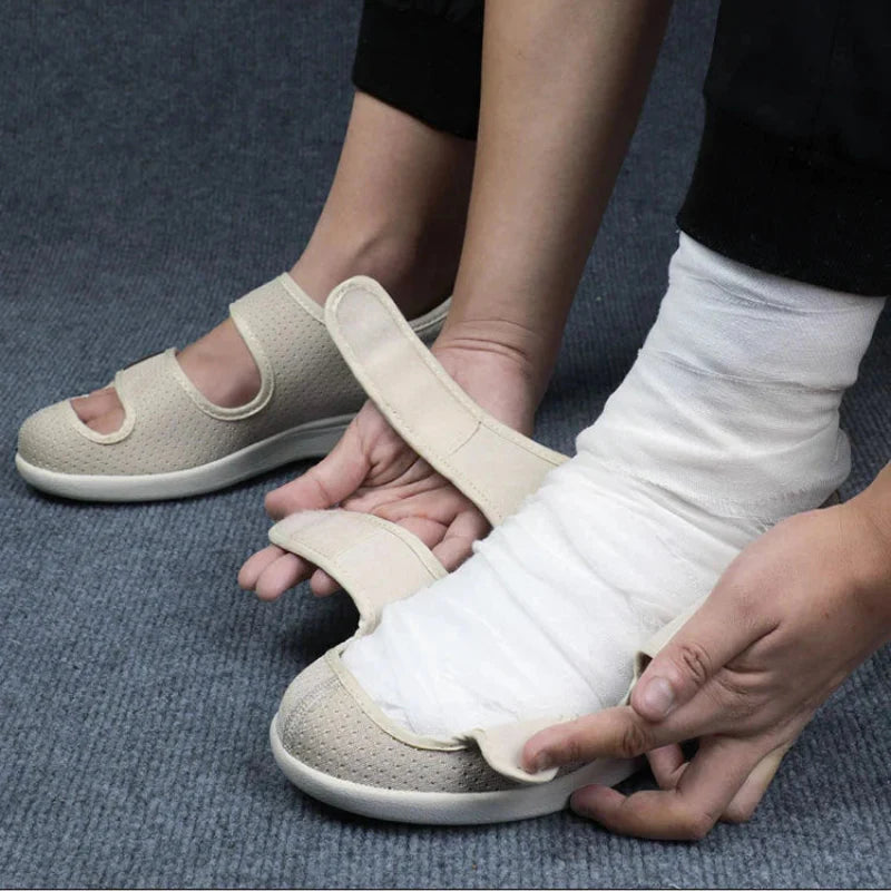 Chaussures d'été ouvertes et confortables pour femmes. Maintien optimal et légèreté au quotidien. Antidérapantes.