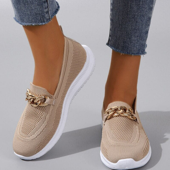Chaussures orthopédiques respirantes femme, soutien plantaire, confort ultime pour douleur au pied et fasciite.