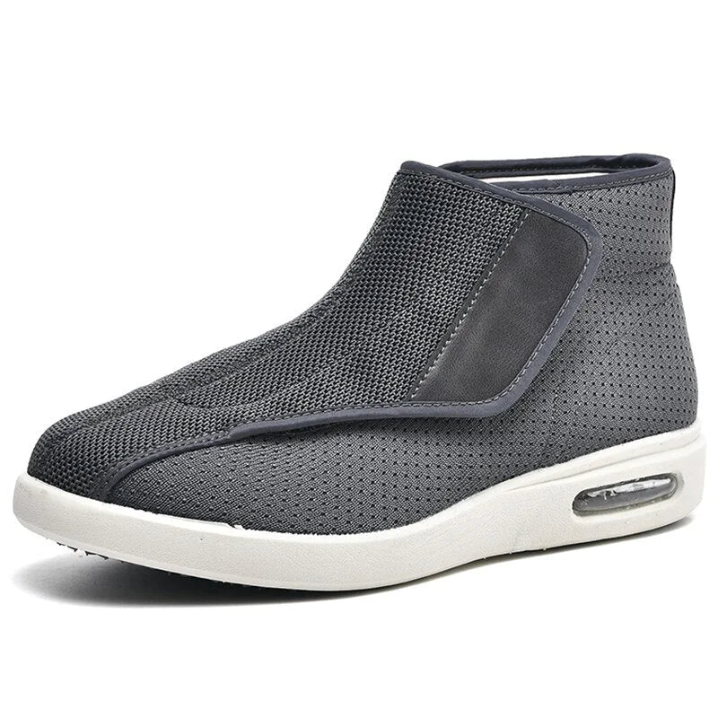 Chaussures orthopédiques unisexes larges pour confort optimal. Idéales pieds sensibles, œdèmes et oignons.