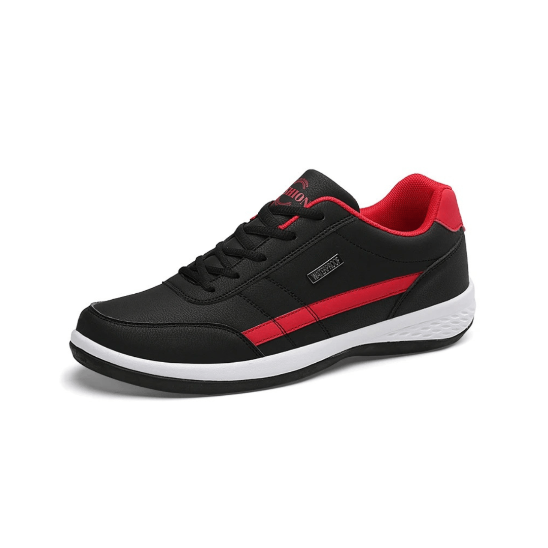 "Chaussures orthopédiques homme blanches, style moderne et soutien ergonomique pour confort optimal et élégance."