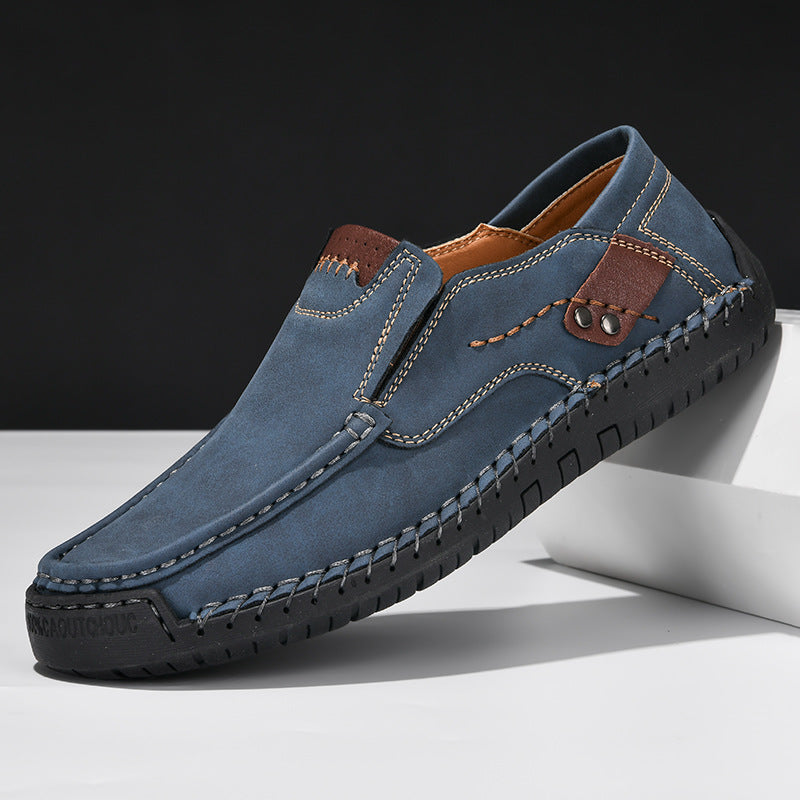 Chaussures orthopédiques homme, confort optimal, soutien du pied, design élégant, faciles à enfiler.