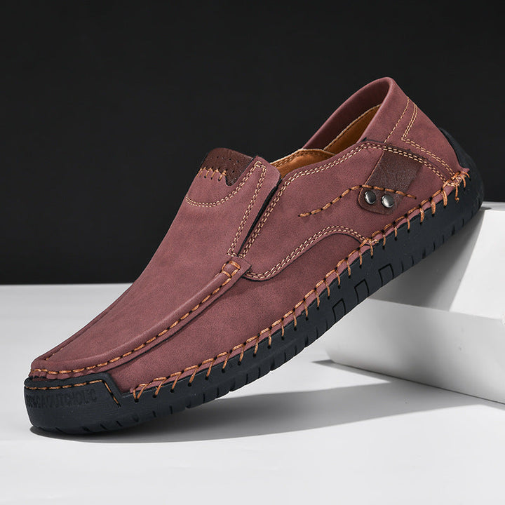 Chaussures orthopédiques homme, confort optimal, soutien du pied, design élégant, faciles à enfiler.