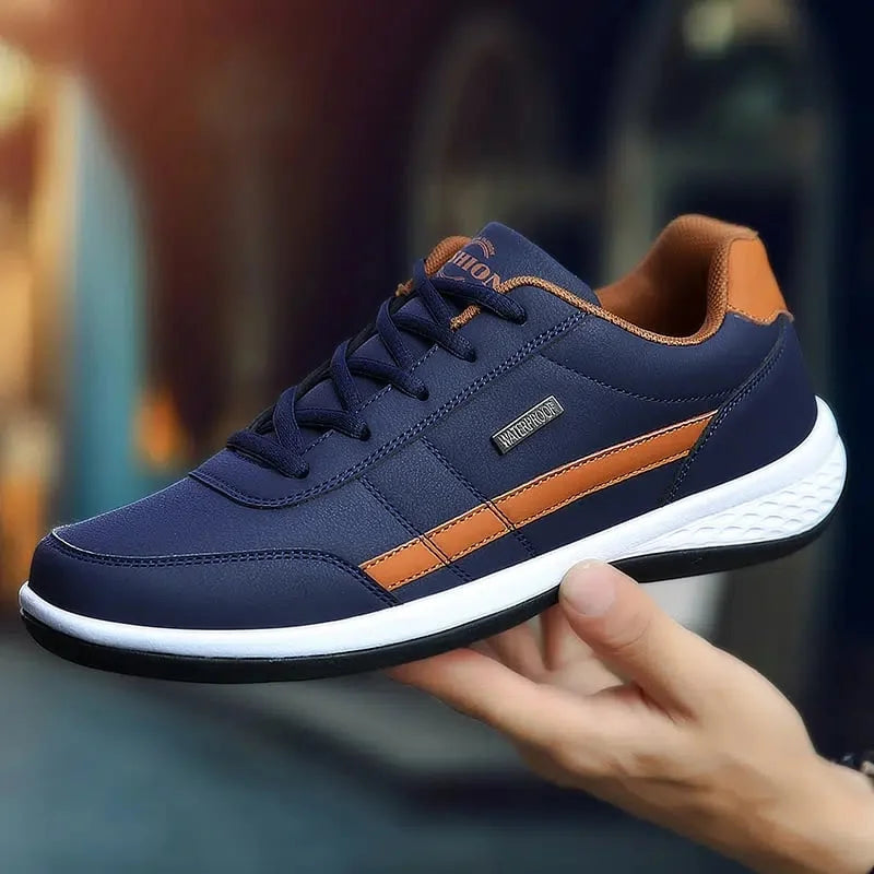 Chaussures orthopédiques homme, confortables et imperméables. Design élégant.