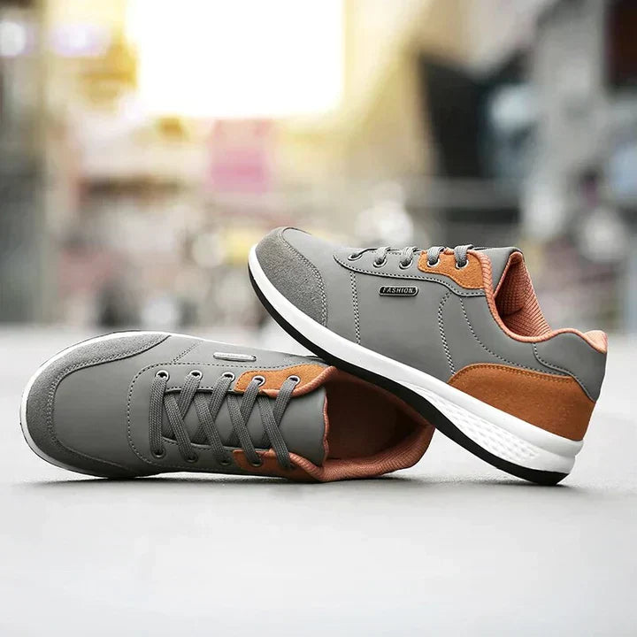 Chaussures orthopédiques homme, confortables et imperméables. Design élégant.