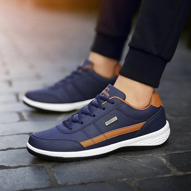 Chaussures orthopédiques homme, confortables et imperméables. Design élégant.