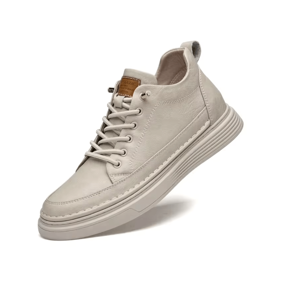 "Chaussures orthopédiques homme cuir véritable, élégantes et confortables, semelle ergonomique pour un soutien optimal."