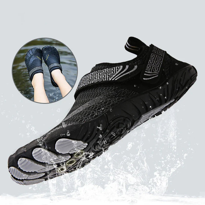Chaussures aquatiques séchage rapide femmes et enfants; légères, souples et ultra confortables.