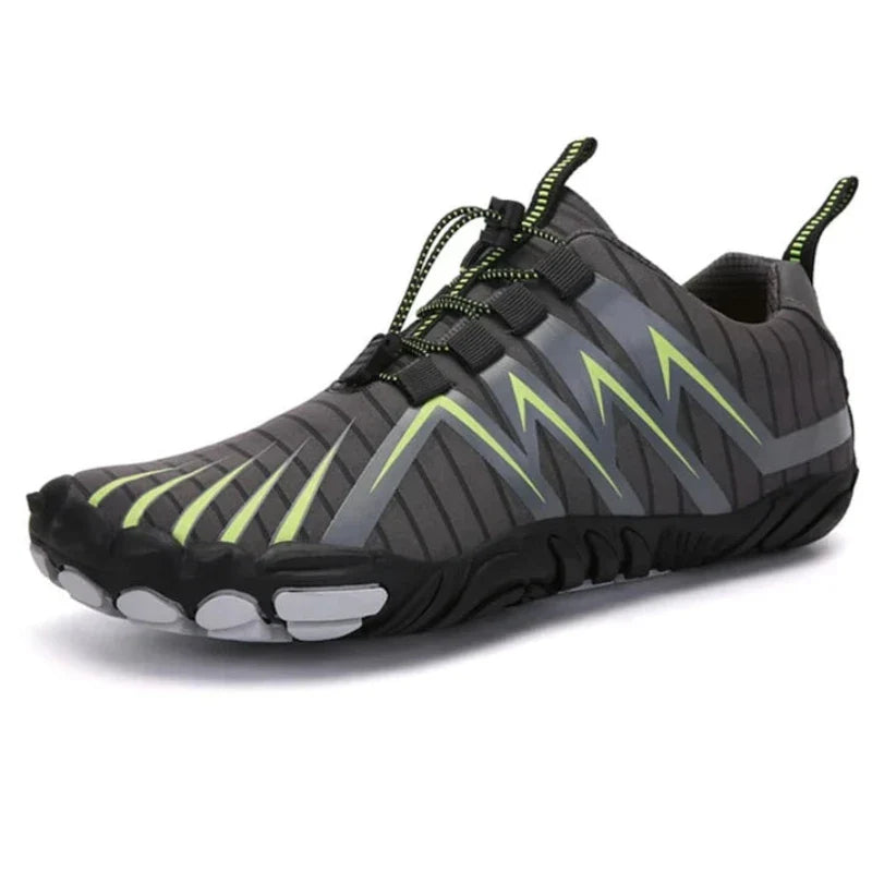 Chaussures pieds nus unisexes pour mouvement naturel, légèreté et flexibilité, améliorant la santé du pied.