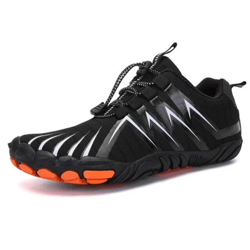 Chaussures pieds nus unisexes ultra-flexibles et légères, offrant un confort inégalé pour toutes activités.