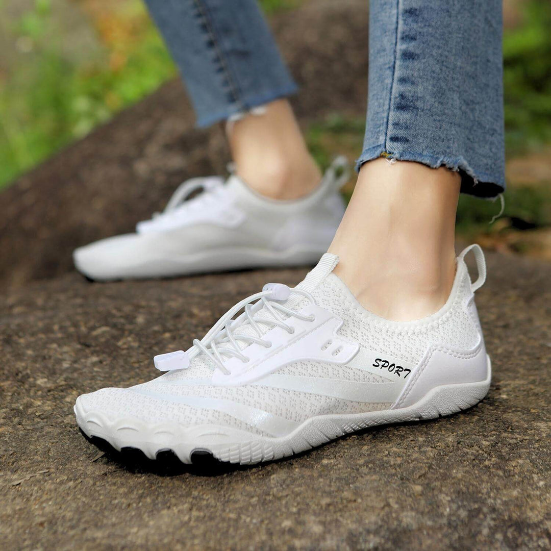 Chaussures pieds nus Feel Pro polyvalentes, légères et confortables, parfaites pour l'extérieur, le sport et la plage.
