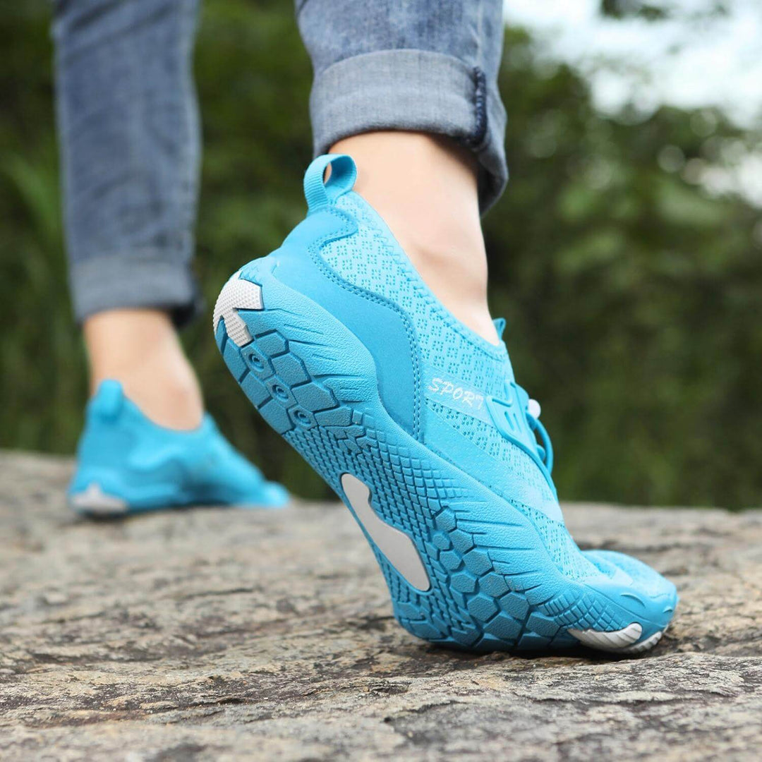 Chaussures pieds nus flexibles Feel Pro unisexes, conçues pour le confort et la santé, pour toutes activités extérieures.