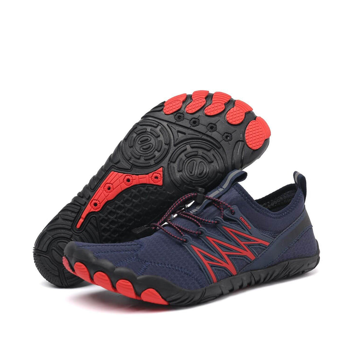 Chaussures pieds nus flexibles unisexes pour un confort maximal et une marche naturelle quotidienne.