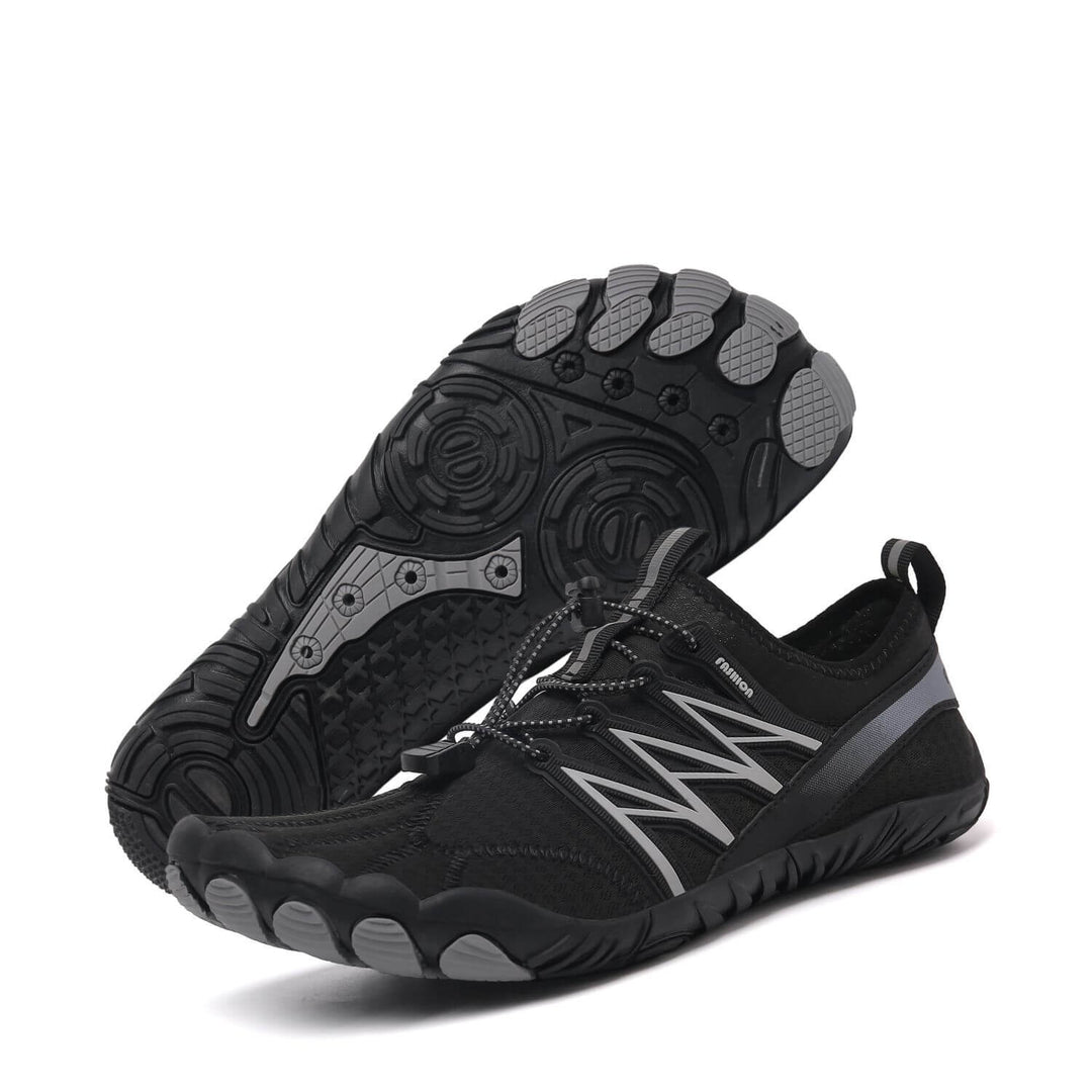 Chaussures pieds nus polyvalentes, flexibles et ultra-confortables, pour toutes activités et le quotidien.