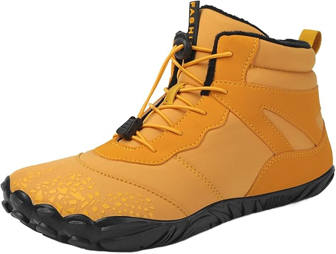 Chaussures barefoot unisexe Arctic Contact, semelle souple pour sensation pieds nus améliorée en hiver.