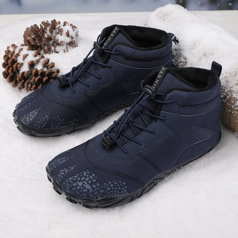 Chaussures hiver Arctic Contact, protègent du froid avec sensation pieds nus pour le sport.