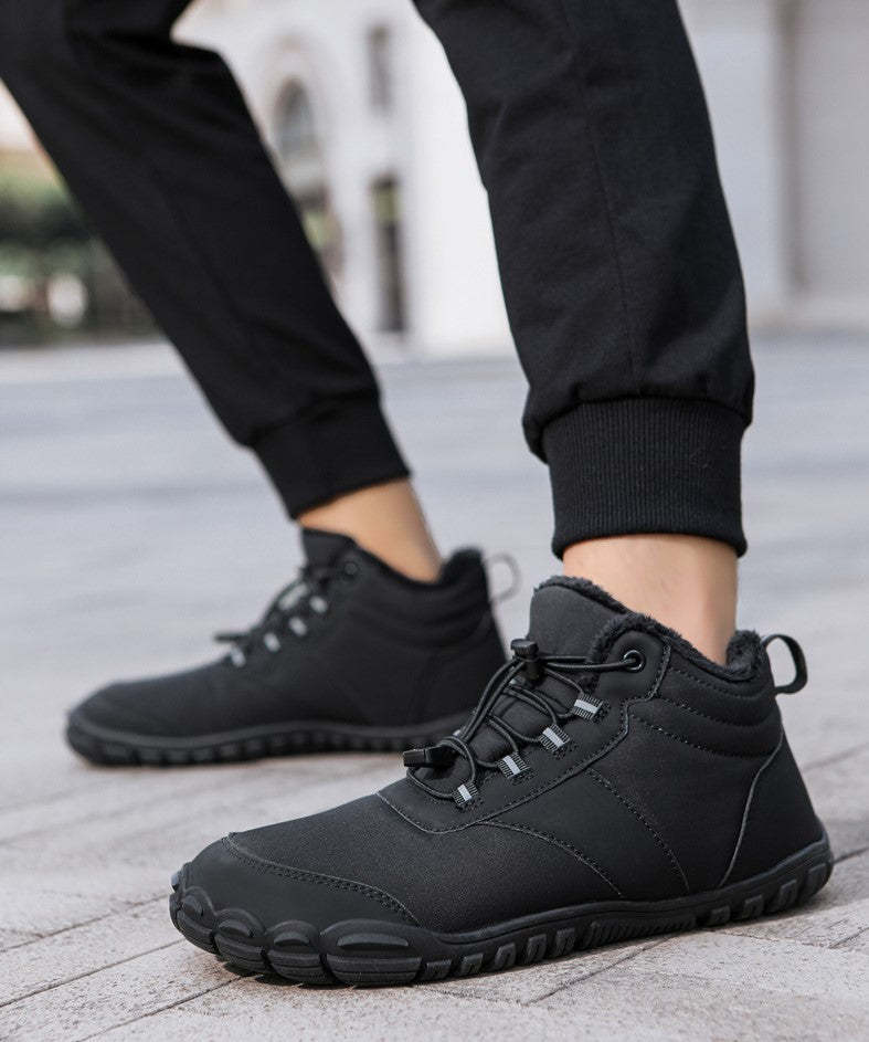 Chaussons de neige unisexes ultra chauds et imperméables. Sensation pieds nus naturelle pour l'hiver.
