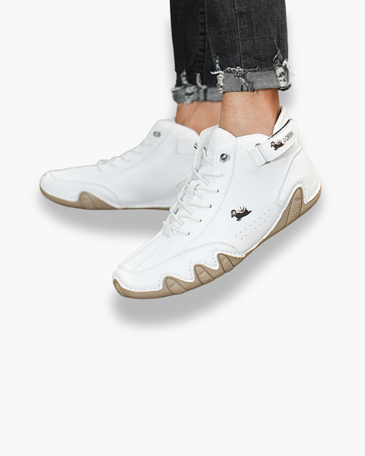 "Chaussures pieds nus homme imperméables, semelle antidérapante, design épuré, confortables pour nature et ville."