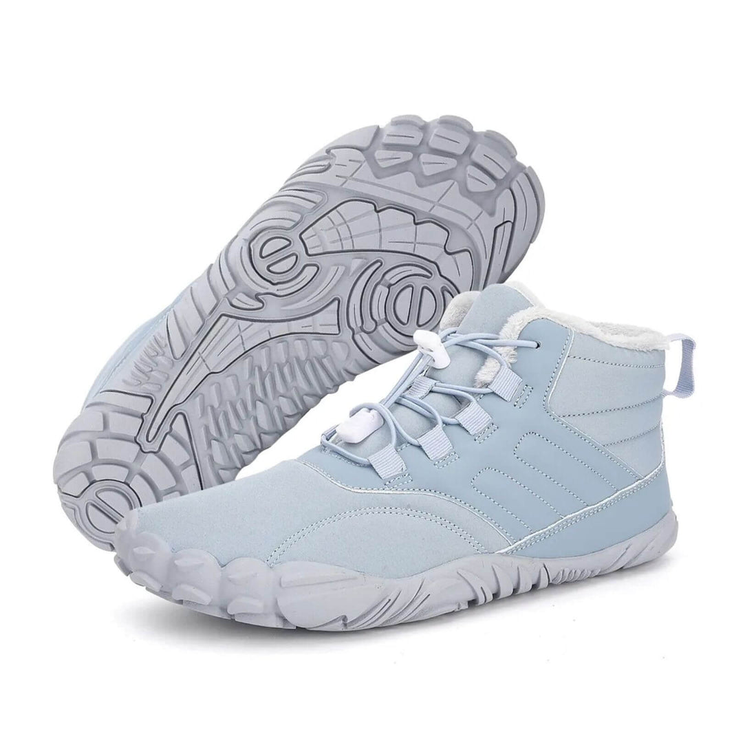 Chaussures pieds nus imperméables chaudes et confortables, parfaites pour l'extérieur en hiver, modèle unisexe.