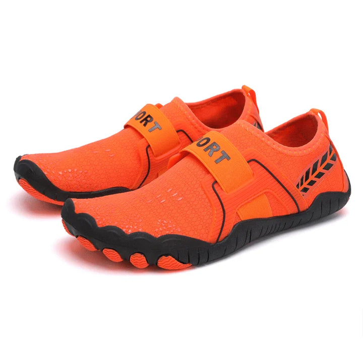 Chaussures pieds nus légères unisexe pour marche naturelle, idéales sport, course et extérieur.