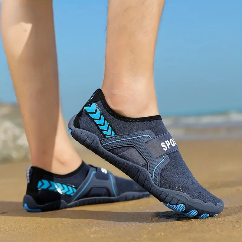 Paire de chaussures pieds nus unisexe pour extérieur, marche, course et plage. Légères, confortables et minimalistes.