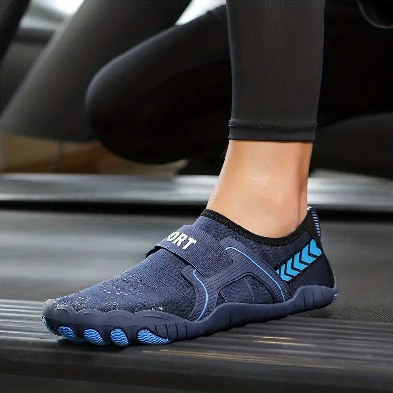 Chaussures pieds nus minimalistes pour contact naturel, légères, respirantes. Parfaites pour sport, marche, extérieur.