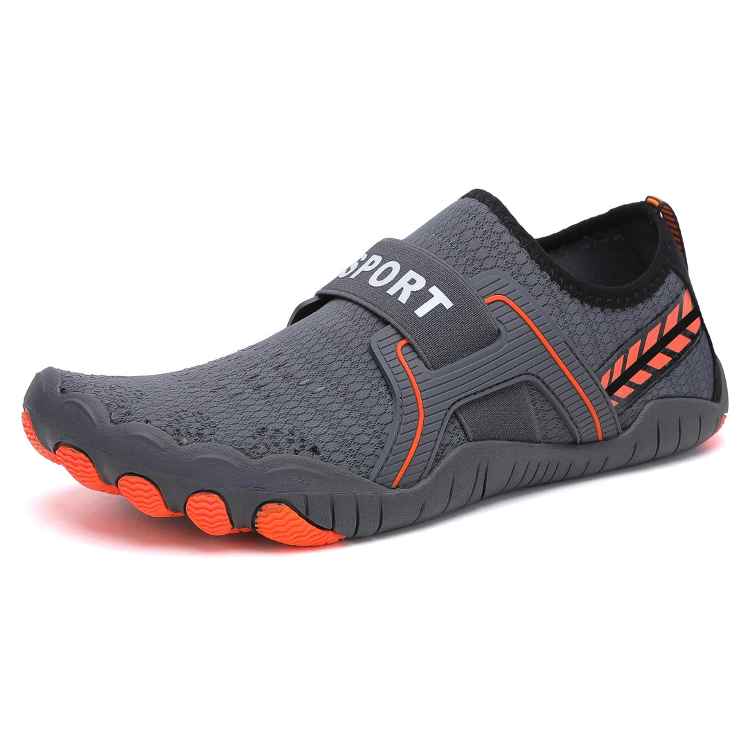 Une paire de chaussures pieds nus légères et respirantes, idéales pour le sport, la marche et les activités extérieures.