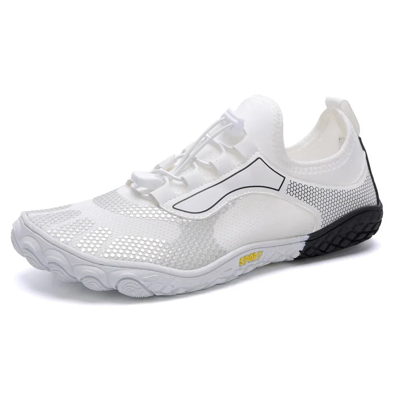 Chaussures pieds nus ORTHOPECA unisexes antidérapantes, idéales pour sport, plage et activités aquatiques. Confort et protection.