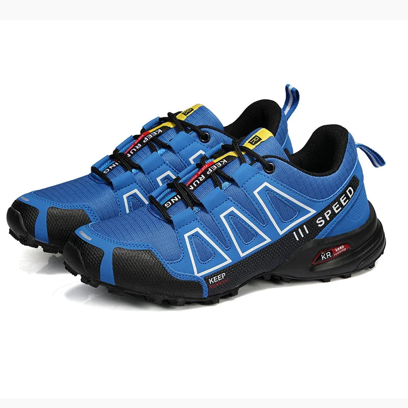 Chaussures randonnée homme, confort orthopédique, semelle antidérapante, adhérence parfaite.