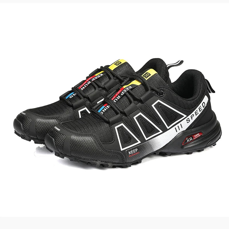 Chaussures randonnée homme, confort orthopédique, semelle antidérapante, adhérence parfaite.