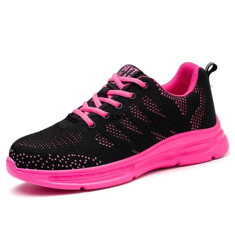 Chaussures sécurité femme légères, embout acier. Confort et protection anti-perforation pour le travail.
