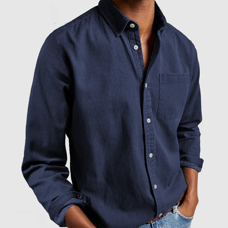 Chemise en coton pour femme, élégance vintage, plusieurs coloris, style professionnel et décontracté, détail raffiné.