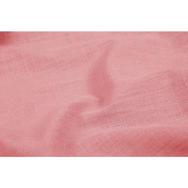 Chemise en lin rose pour homme, légère et respirante, parfaite pour rester élégant lors des journées chaudes.